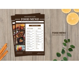 Mẫu Menu - 03