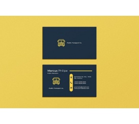 Mẫu Name Card Cho Ngành Thuê Xe - 01