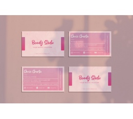 Mẫu Name Card Ngành Mỹ Phẩm - 01