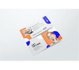 Mẫu Phiếu Quà Tặng - Gift Voucher Ngành Spa