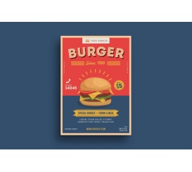 Mẫu Poster Nhà Hàng