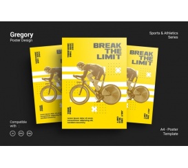 Mẫu Poster  Xe Đạp