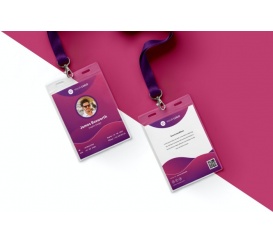 Mẫu Thẻ Nhân Viên - 02