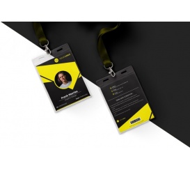 Mẫu Thẻ Nhân Viên - 03