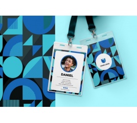 Mẫu Thẻ Nhân Viên - 04