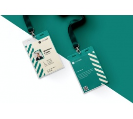 Mẫu Thẻ Nhân Viên - 08