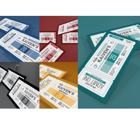 Mẫu Vé Mời - 02