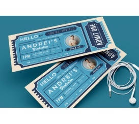 Mẫu Vé Mời - 03