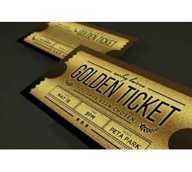 Mẫu Vé Mời - 06