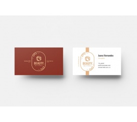Mẫu Name Card Cho Ngành Spa - 01