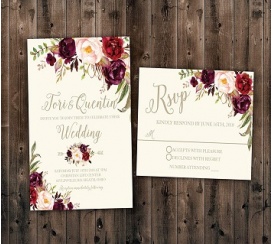 In Thiệp Cưới Cao Cấp