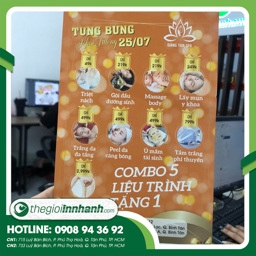 bảng giá in nhanh giá rẻ