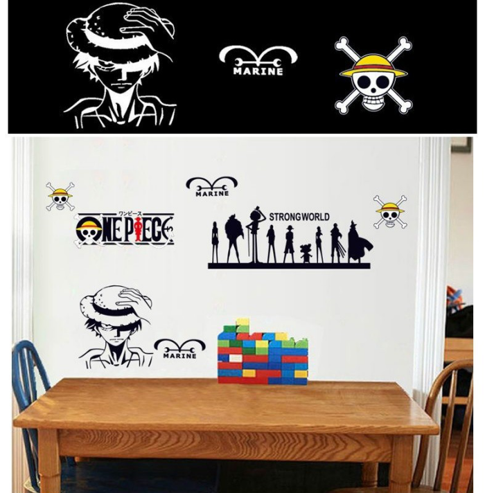 7 Mẫu Nhãn Tem Decal Thương Hiệu Theo Phong Cách Anime