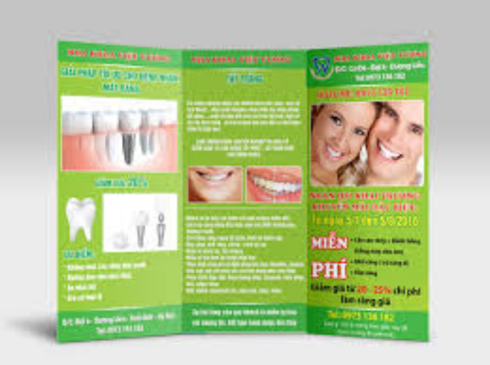 9 Mẫu Tờ Rơi Nha Khoa Chất Lượng Không Thể Bỏ Qua