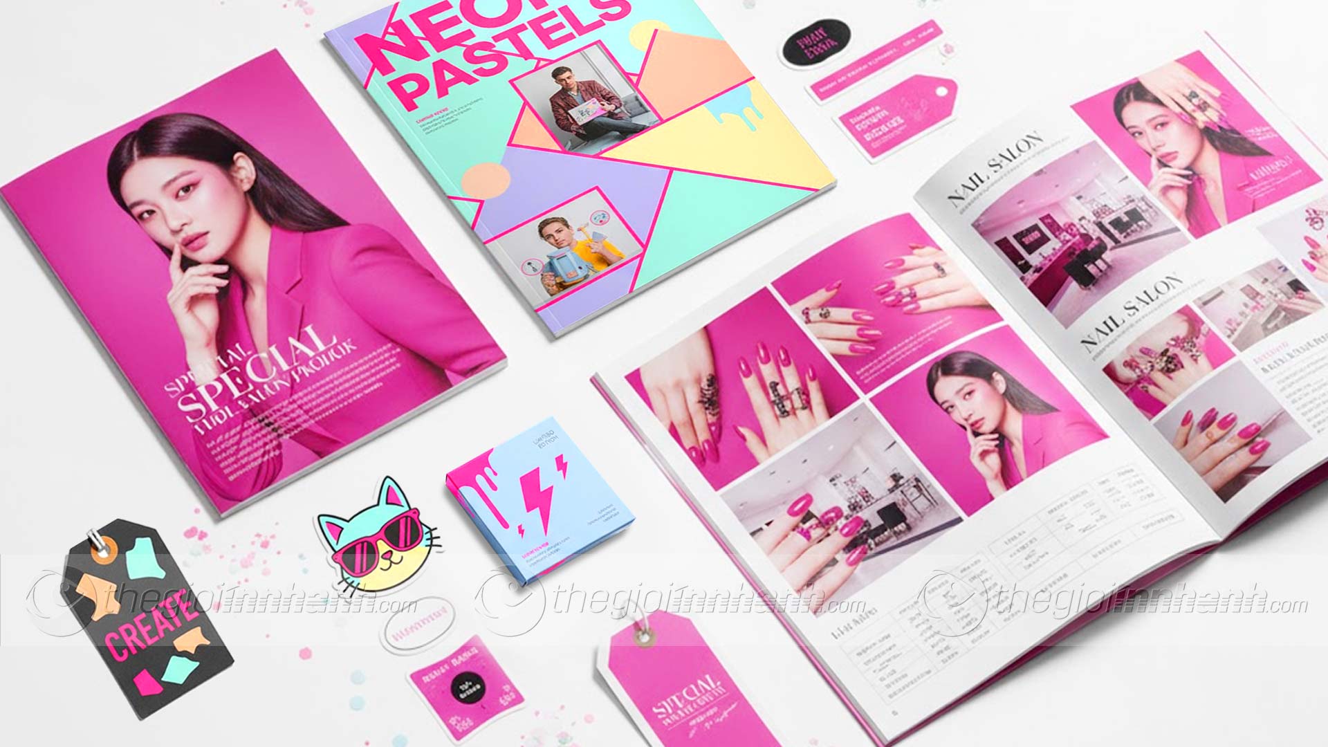 Su-Khac-Biet-Ve-Do-Tuoi-Cua-CMYK-Va-CYMK-Pink In phủ màu pink giá rẻ, các ứng dụng thực tế của mực hồng đặc biệt trong in ấn