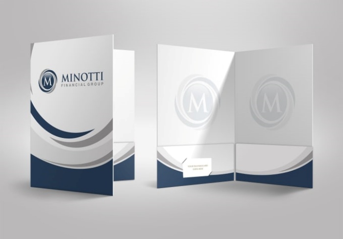 Mẫu Bìa Sơ Mi ( Folder) Ngành Tài Chính - 01