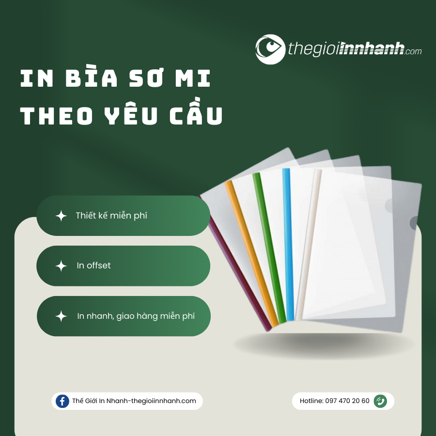 in bìa sơ mi theo yêu cầu giá rẻ