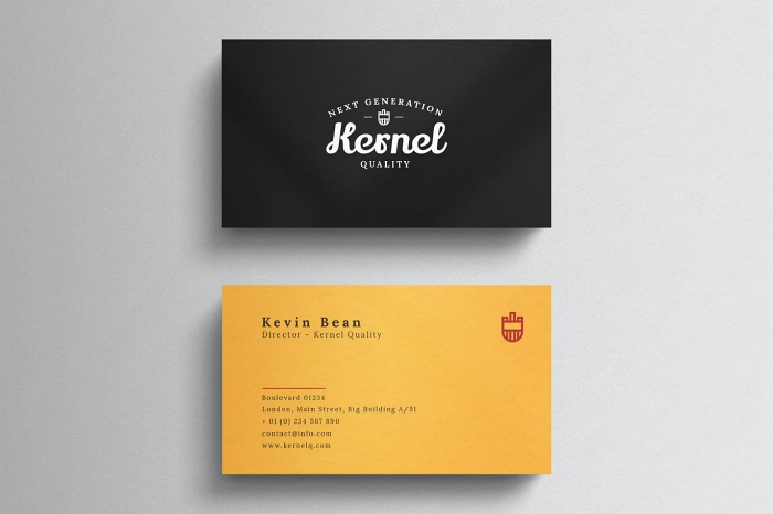 Mẫu Name Card Giám Đốc Đẹp - 01