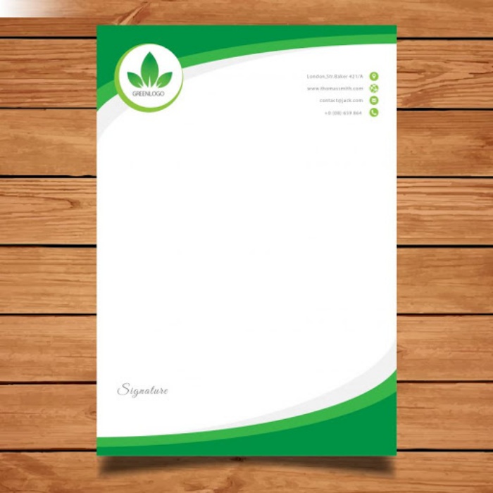 mẫu giấy tiêu đề - 01