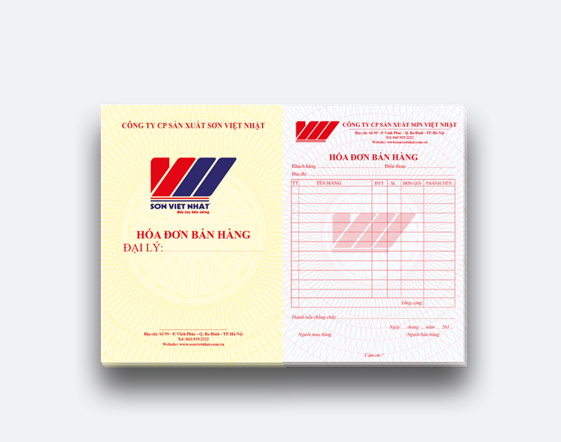 Bảng Giá In Biểu Mẫu - In Biên Nhận