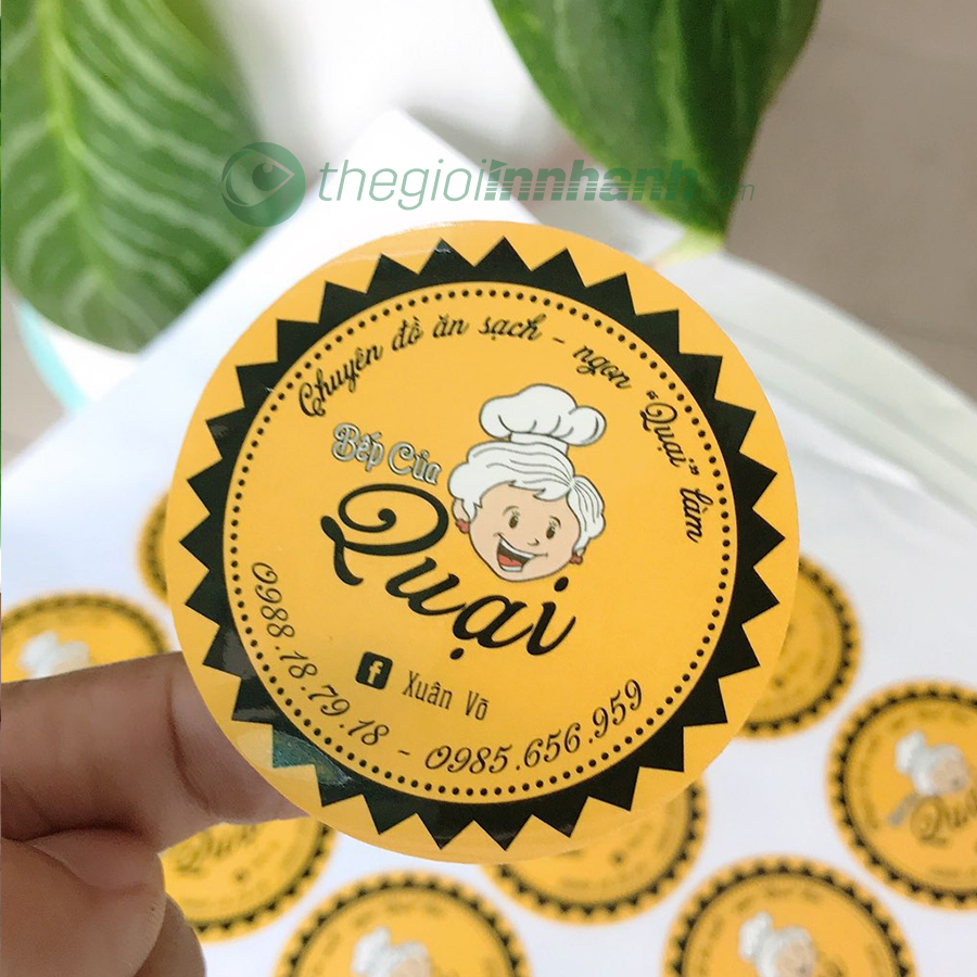 địa điểm in tem nhãn lấy liền