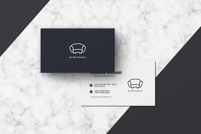 mẫu name card dành cho shop - 01