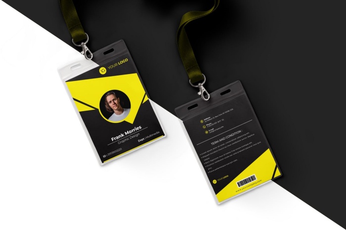 mẫu thẻ nhân viên - 03