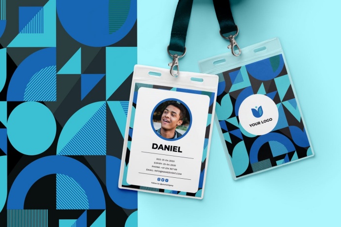 mẫu thẻ nhân viên - 04