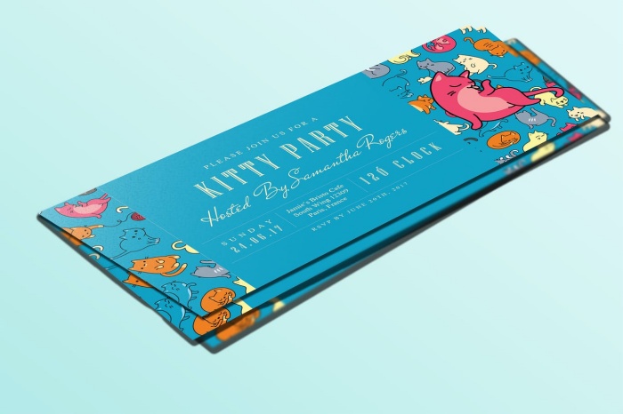 mẫu vé mời - 07