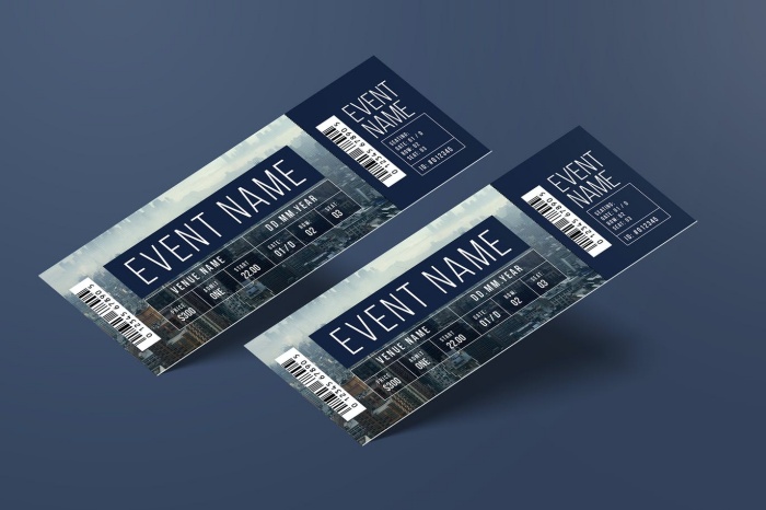 mẫu vé mời - 08