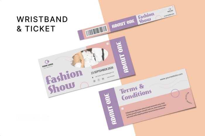 mẫu vé mời - 09